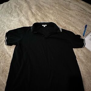 Black Polo Shirt for men